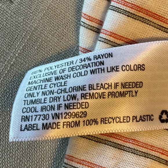 Xhilaration Cream and Brown Striped Camisole - Picture 7 of 7